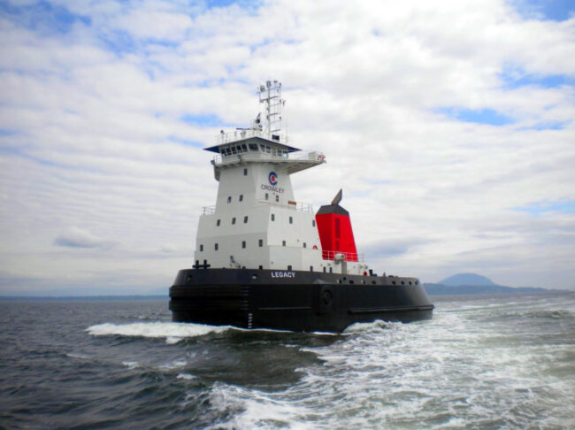 Articulated Tug and Barge built by Dakota Creek