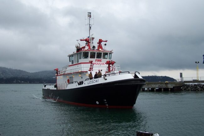 City of Seattle Fire Department Fireboat built by Dakota Creek